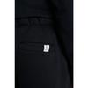 Burnham Men's Organic Fabric Fleece Inside Comfortable Cut Elasticized Jogger Black Sweatpants