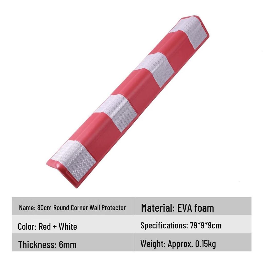 Reflective EVA Foam Corner Protector Strip for Garage