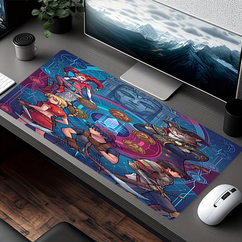 Final Fantasy Print Mouse Pad, for Keyboard Pad Laptop PC Mat for Office Home Use, Desk Decor, Perfect Birthday Gift for Gamers