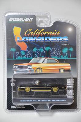 Hot Wheels Latest LOWRIDERS 1976 CADILLAC ELDORADO Greenlight Lowriders Cadillac Eldorado GREENLIGHT CONVERTIBLE GL '76
