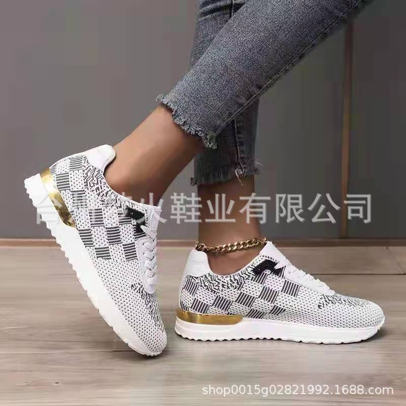 

Mesh sneakers sequined thick-soled lace-up single shoes round head low-top casual sneakers 35 білий