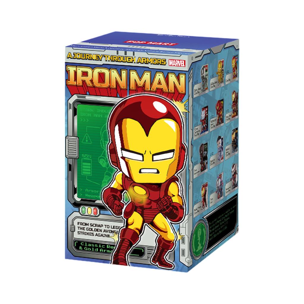 Pop Mart Marvel Iron Man A Journey Through Armors Series Figures Sealed Case (1 Blind Box)