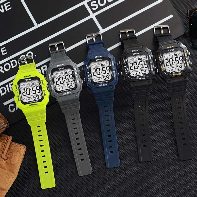 Military Digital Watches Men Sports Luminous Chronograph Waterproof Male Electronic Wrist Watches