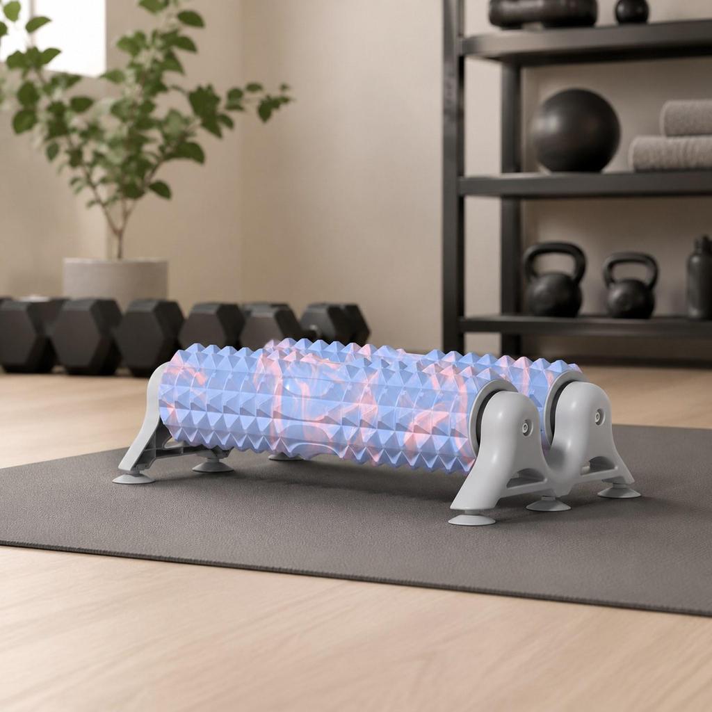 Column Foam Roller and Rack EVA Full Body Massage Exercise for Fitness Pilates Gymnastic
