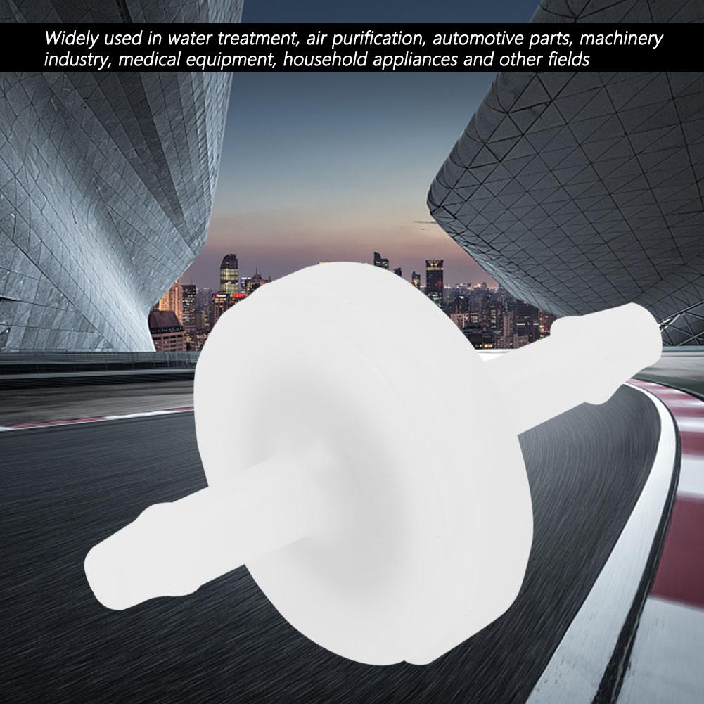 PVDF One Way Inline Check Valve For Fuel Gas Liquid Air( 1 8 )