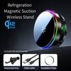 Caricabatterie per auto magnetico Qi2.2 da 25W Raffreddamento a semiconduttore Supporto per auto wireless Supporto per bocchetta d'aria per iPhone Samsung Android Veloce e Fresco
