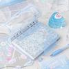 Frosty Series PVC Notebook Portable Loose-leaf Schedule Book Creative Diary Book  Student