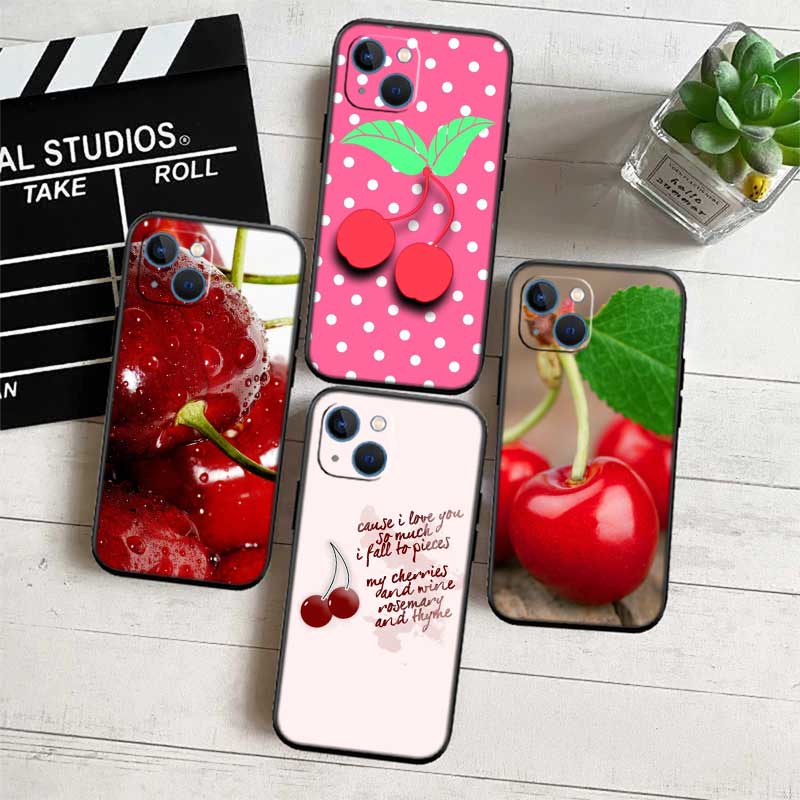 UP21 Cherry summer fruit New High-End Shell Phone Case for Xiaomi Poco C40 C50 C51 C55 C65 C71 C75 F3 F5 F6 F7 M2 M3 Pro Ultra