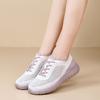Women's Lightweight Knit Mesh Sneakers Round Toe Soft Sole Casual Athletic Shoes Breathable Flexible Walking Footwear