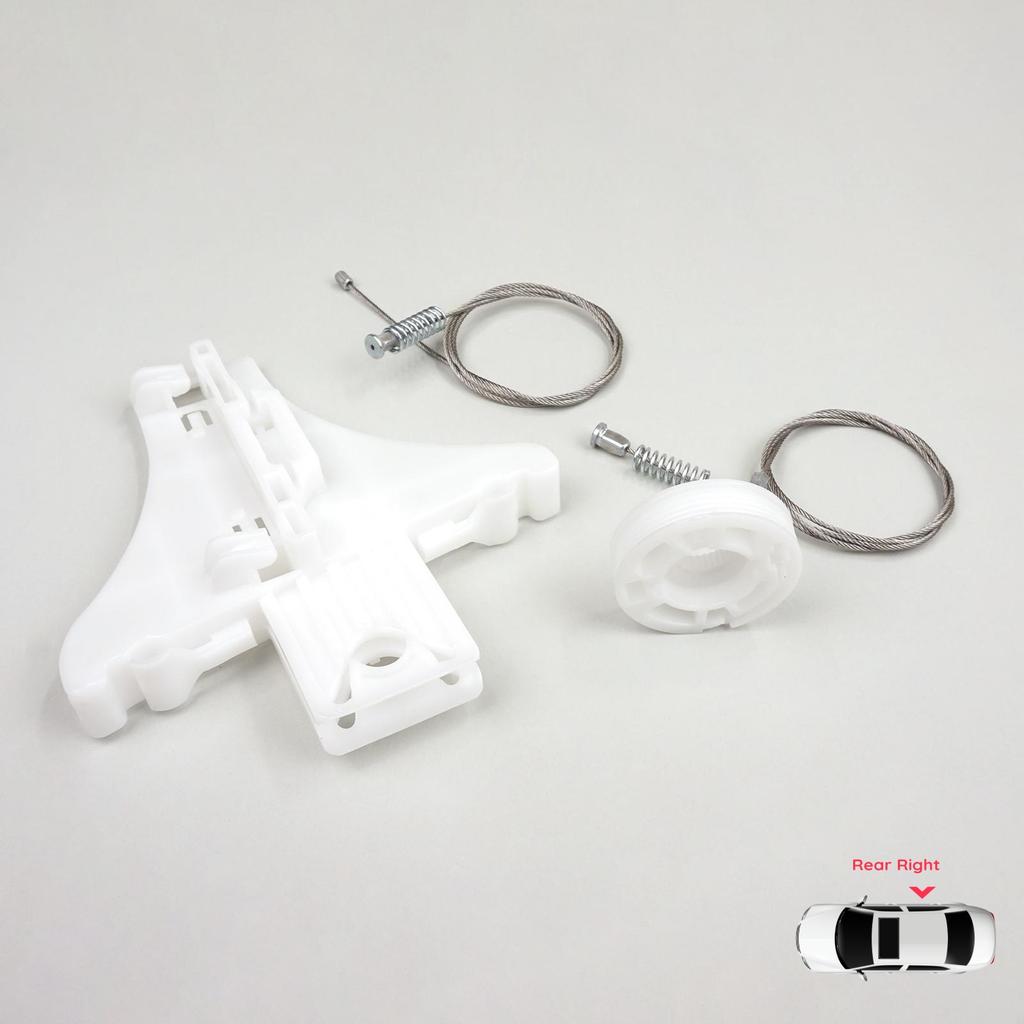 BWR262 Window Regulator Repair Kit Rear Right Door for VW Passat B5 B5.5 3B 3BG Skoda Superb MK1 B5 3U 3B5839462