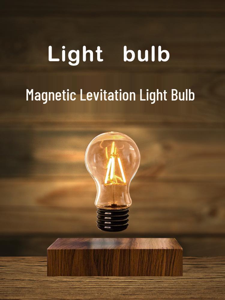 Magnetic Levitation Light Bulb: Creative Home & Office Decor, Ideal Gift with Free Shipping