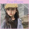 Childrens Retro Plaid Beret Hat With Sun Protection For Spring Autumn Kids Ages 210