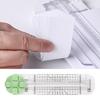 4 In 1 Paper Trimmer Bidirectional Cutting Rugged Smooth Interchangeable Blades Compact Design Craft Paper Cutting Tool