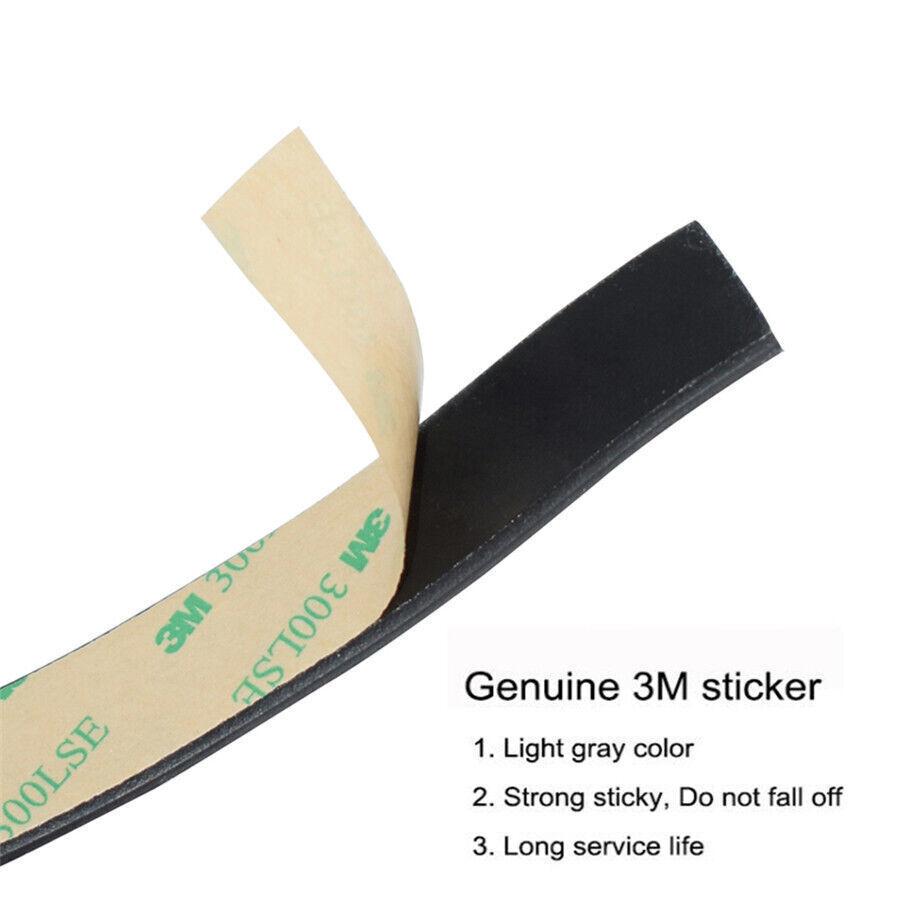 5M 25mm Car Windshield Sunroof Triangular Window Seal Strip Trim Sound-ulated