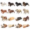 Realistic Puppy Bulldog Figurine Statue Sculpture Model for Dog Lover Collection