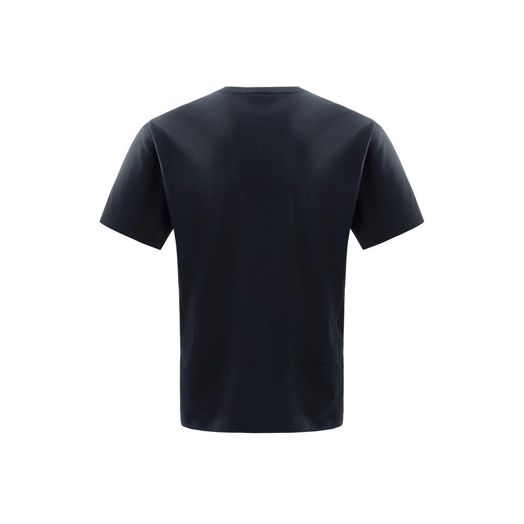 Under Armour SS25 Turistická séria Ležérne Športové Priedušné Okrúhly výstrih Odvádzajúce vlhkosť Krátky rukáv Tričko Pánske Vrcholy Hlboká morská modrá 15215107-0108