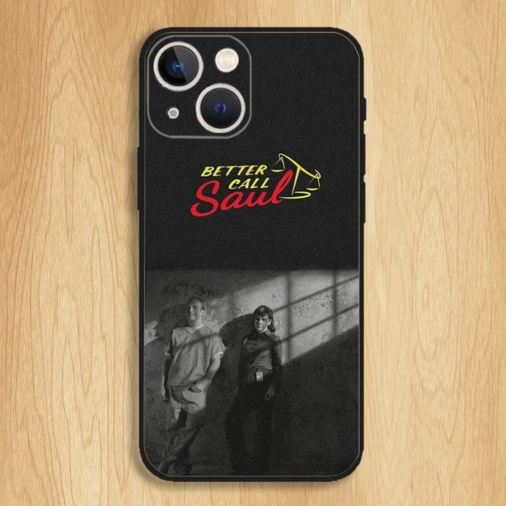 S-Series Better Call Saul Phone Case For iPhone15,14,13,12,11,Pro,Max,Plus,Mini,X,XS,XR,8,7,6,S,Plus,SE Soft Black Case