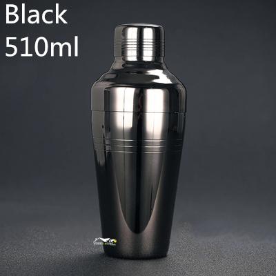 510ml Stainless Steel Cocktail Boston Bar Shaker Japanese Style Mirror Finish Bar Wine Drink Mixer Set Barware