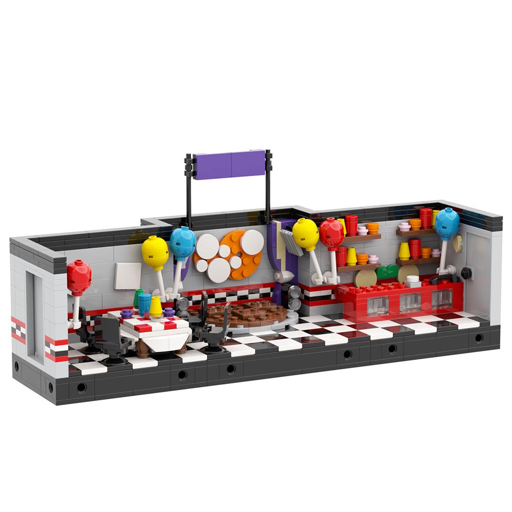 MOC WM2612 Medvěd Stage Bricks Hororová Herní Figurka Kompatibilní WM6170 Stavebnice Hračky Pro Děti Přátele Narozeninový Dárek Zvíře