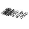 Sourcing Map Compression Spring 1.2mm Wire Diameter 15mm Od 50mm Free Length Steel Spring Extension Spring Black 10pcs