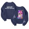 Children's Fashionable Lightweight Long-sleeved Round Neck Pullover With Pockets Printed Pullover