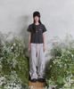 Tansanmageunesyum Songi Songi X Carbonated Cut-Out Eyelet T-Shirt (Charcoal)