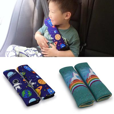 2Pcs Nette Auto Auto Sicherheit Sitz Gürtel Harness Schulter Pad Abdeckung Kinder Schutz Abdeckung Kissen Unterstützung Auto Kissen Sitz