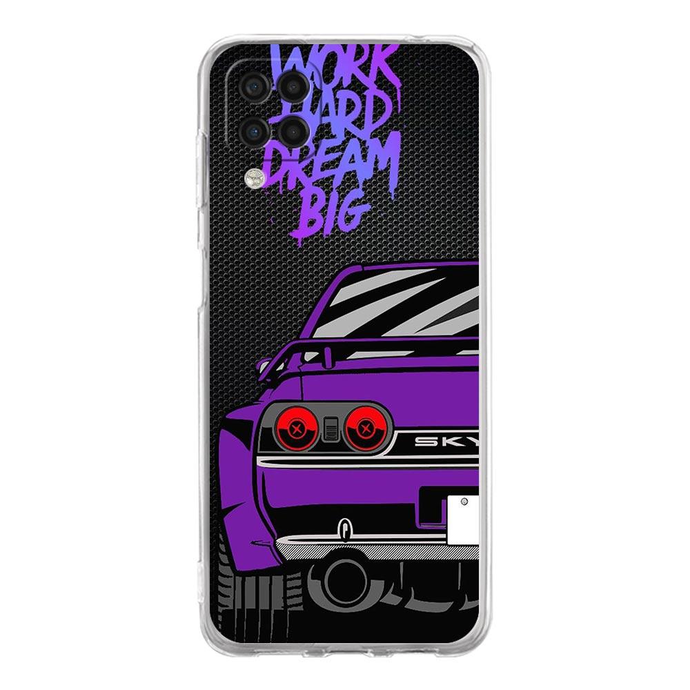 Japan JDM Sports Cars Comic Phone Case For Samsung A13 A33 A35 A55 A73 A53 A23 A51 A71 A21S A31 A41 A05s A03S A15 A25 5G Cover