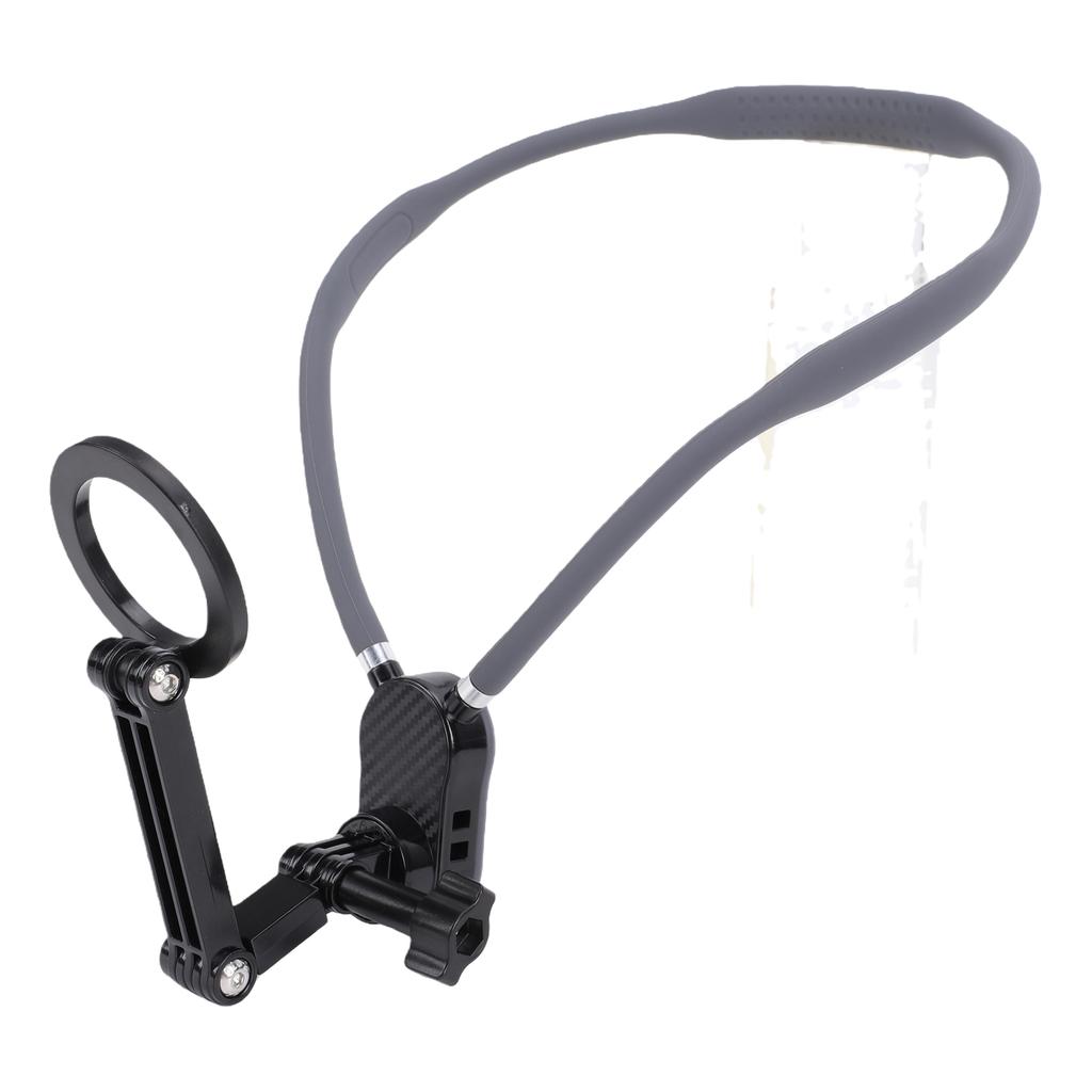 Phone Neck Mount Holder Powerful Magnet Hands Free Neck Magnetic Mount for Outdoor Fishing Cycling