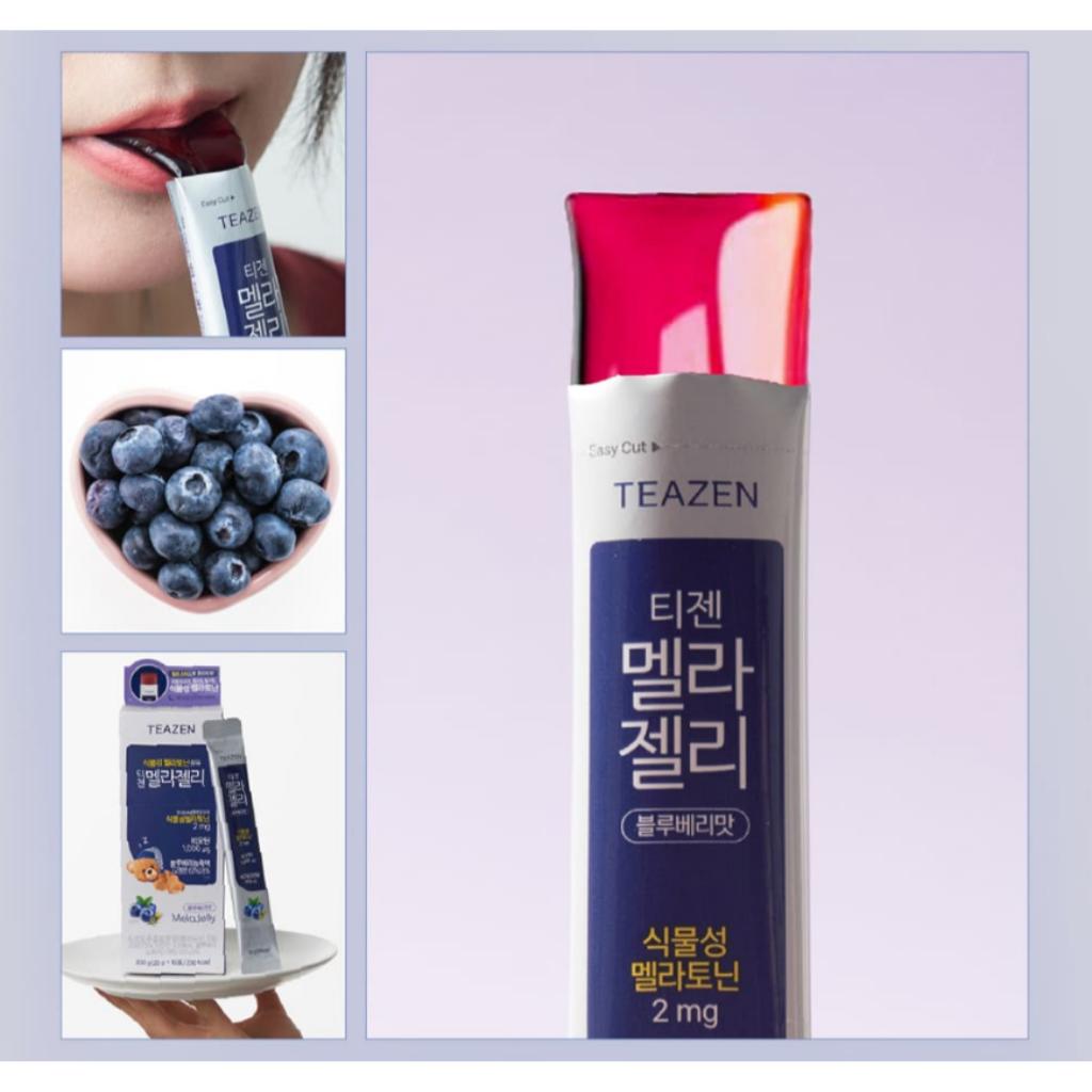 Teazen Mela Tee & Mela Gelee/Melatonin-Tee/Melatonin-Gelee/Teazen Tee&Gelee