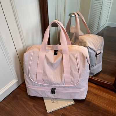 Travel Bag Large Capacity Shoulder Sports Fitness Bag Separation Shoes Bags Storage Storage Bag Dry Wet Separation