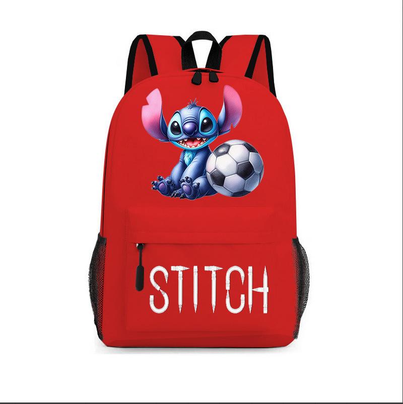School Bag Cartoon Backpack Star Lightning School Bag Student Polyester Casual Printed Backpack Travel Bag