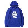 2023 Autumn/Winter I'M DOIN' ME Cartoon Hoodie: European/American Style, Cross-border, Plus Size Pullover
