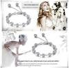 Weihua Silver-Plated Korean Crystal Bracelet for Women