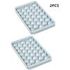33 Grid Hockey Shape PP Ice Ball Mold, Whiskey Ice Cube Tray Box, Popsicle Lollipop Maker DIY Frozen Kitchen Gadgets Gifts