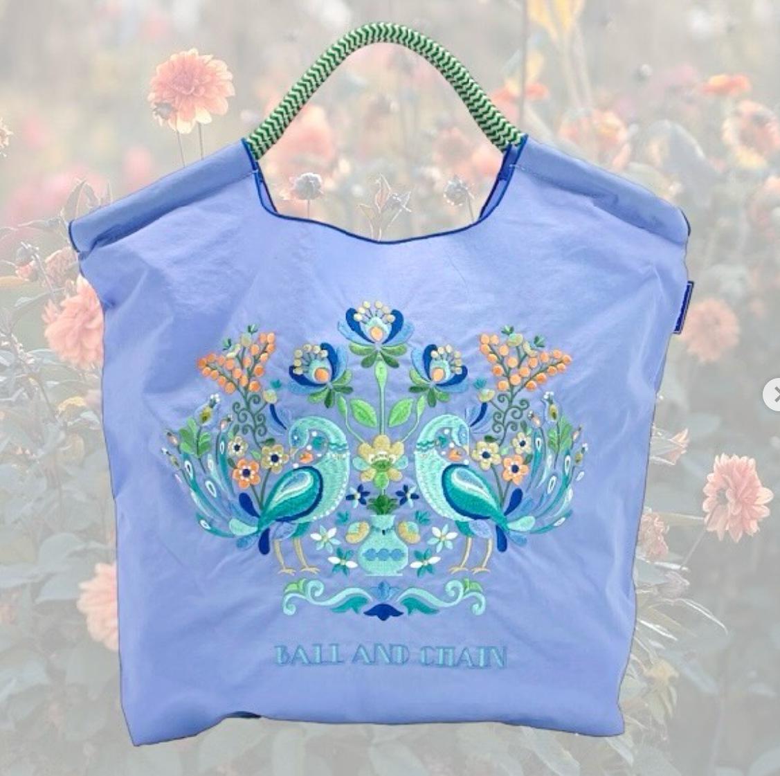 

2024 Экологичная нейлоновая вышитая модная сумка: Универсальный стиль: карманный, наплечный и через плечо Medium