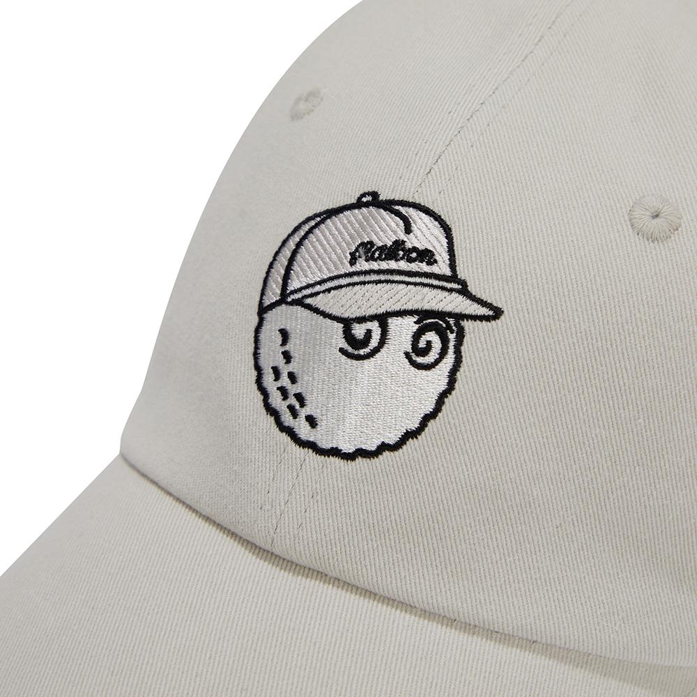 MALBON GOLF New Malbon Basic Bucket Ball Cap Light Gray