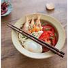 5 Pairs Japanese Wood Chopstick Nonslip Design Sushi Chopsticks Reusable Chinese Korean Cuisine Chopsticks for Restaurant Home