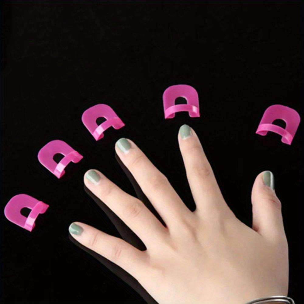 26Pcs/bag Curve Shape Varnish Shield Nail Protector Finger Cover Spill-Proof French Stickers Manicure Nail Art Tools