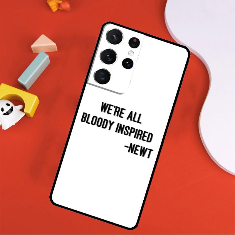The Maze Runner Qoutes Phone Case For Samsung Galaxy S25 Ultra S24 Ultra S9 S10 S20 S21 S22 S23 Plus S24 FE Cover
