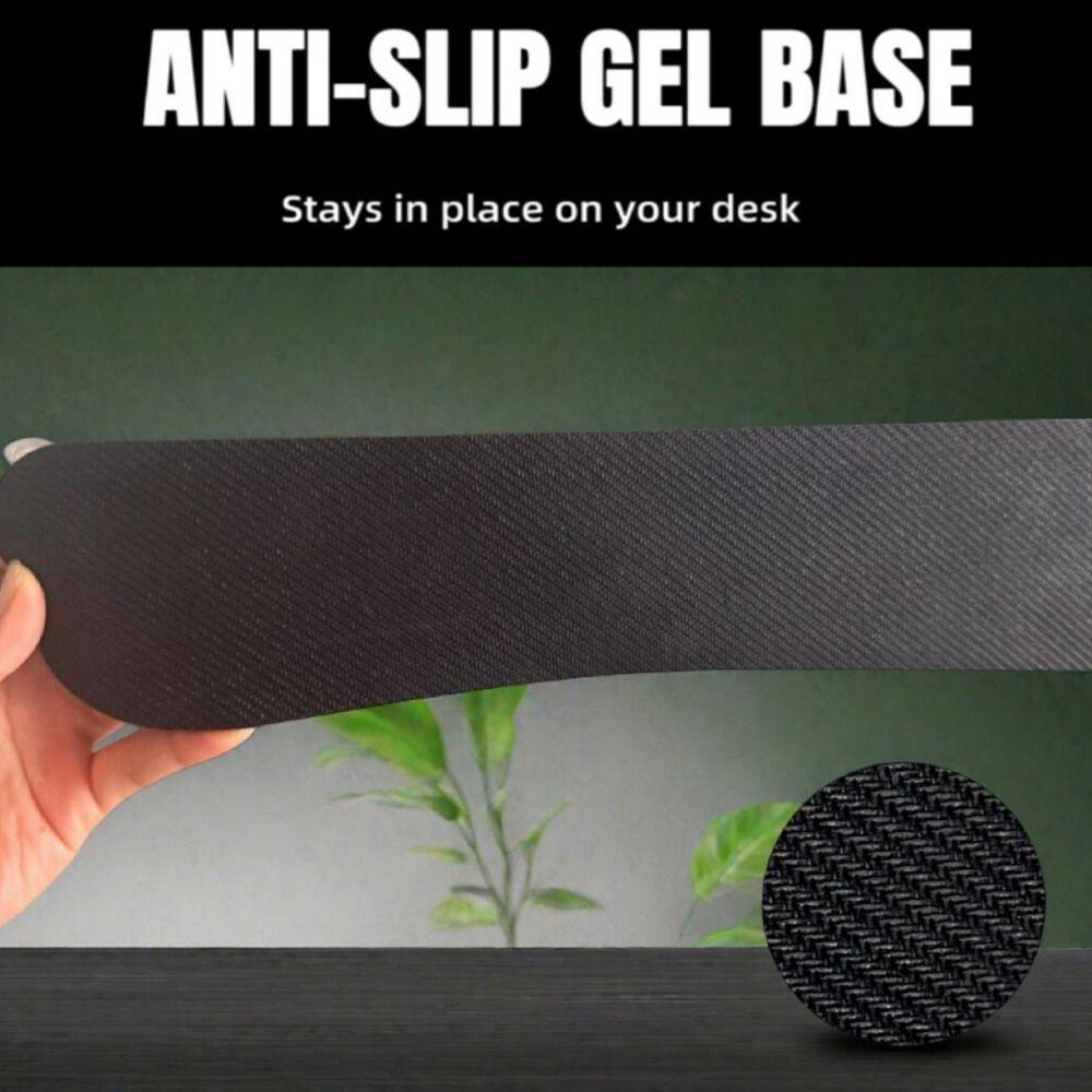 3Pcs Soft Mouse Wrist Support Pad Non-Slip Base Wristband Mouse Mat Computer Use