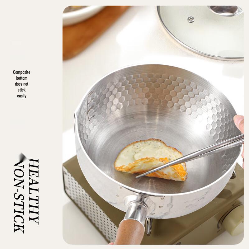 Balder 20CM 316 Stainless Steel Yukihira Pot with Lid