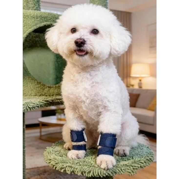Dog Front Leg Brace Splint Carpal Hyperextension Dog Brace Support For Disabled Injured Small Dog Cat Fractures Sprains Supplies