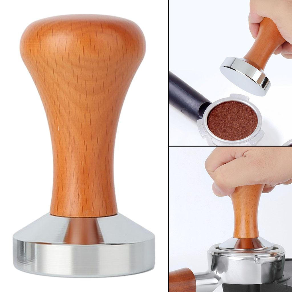 Coffee Dispenser / Leveler And Tamper, Dispensing Tool Cup Press with Flat Base
