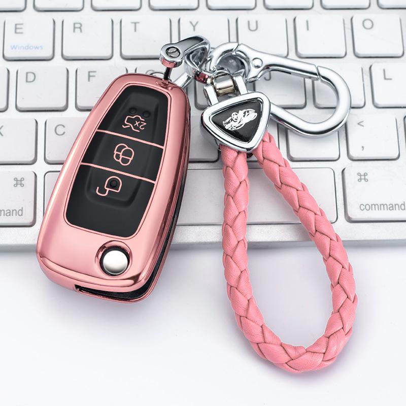 Aplicabil pentru capacul cheii Ford Maverick13-18Fox17-18Model Ruiou Carcasă de protecție pentru chei auto