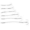 Fishing Small Round Bend Treble Hook Soft Lures Fishhook Soft Baits Treble Fish Hook Steel Wire Treble Fishing Hook