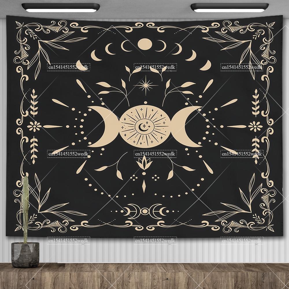 Snake Altar Cloth Wall Tapestry Astrology Tablecloth Divination Tapestries Aesthetic Room Decoration Tarot Astrology Tapestrys