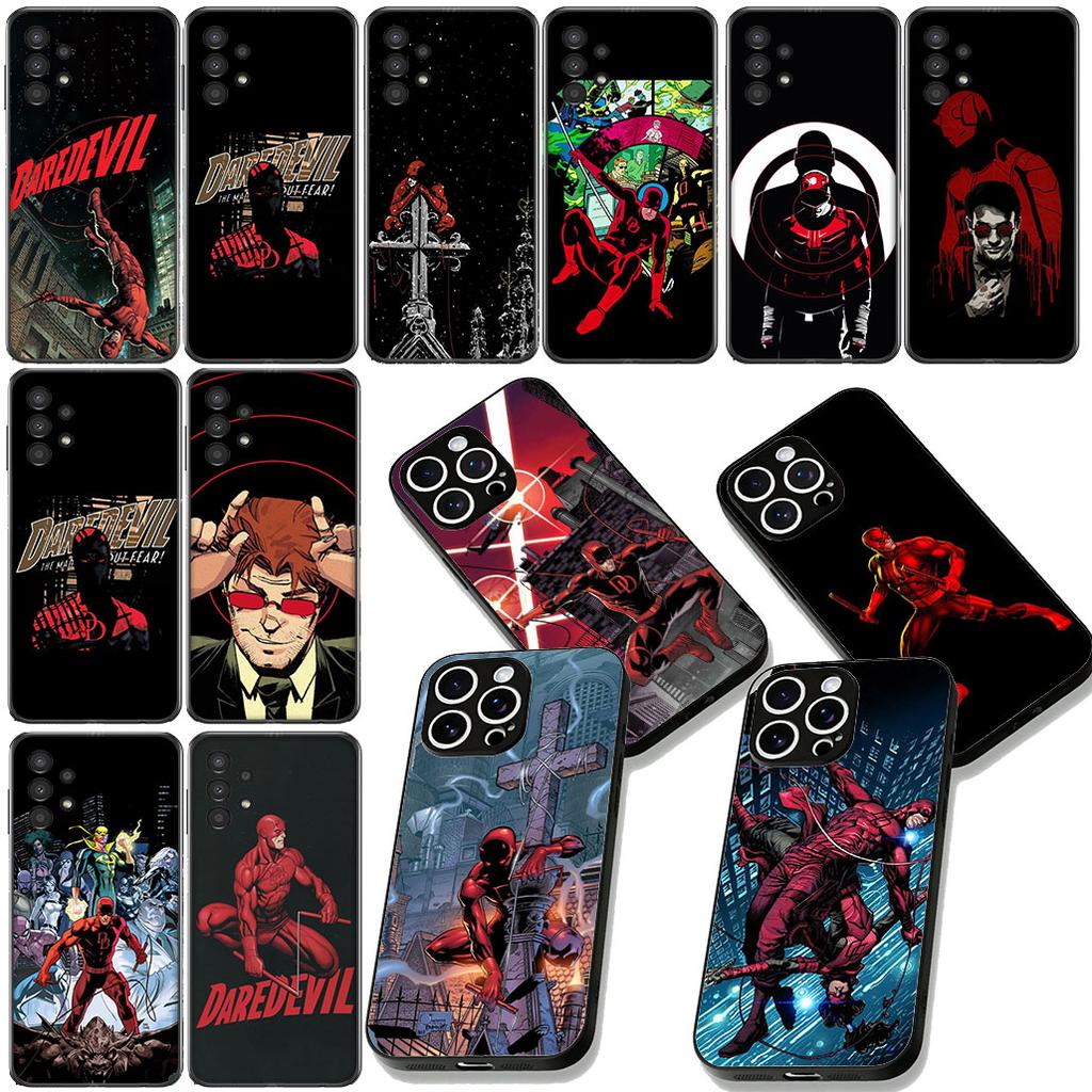 Daredevil Marvel Wallpaper Poster Phone Case for Motorola Moto G86 G14 G35 G34 G45 G55 G67 G75 G85 G24 G15 G54 G57 Power Cover