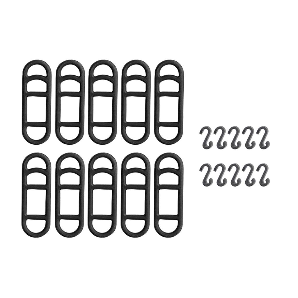 20Pcs Bikes Light Replacement Mount Silicones Band Elastics Belt Tie Flashlight Stand Bandages Fixing Bandages Belt