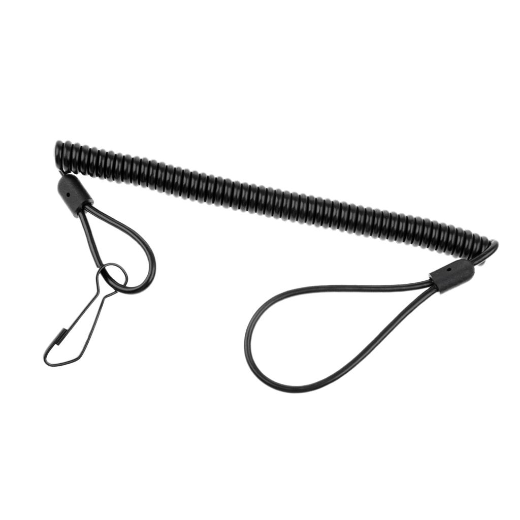 Fishing Pliers Lanyard, Anti - loss and Robbery Retractable Coil Lanyard